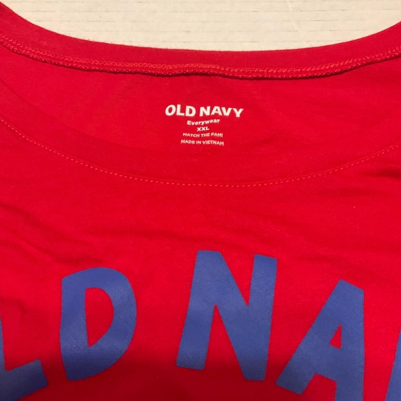 Old Navy Red and Blue 2XL Tank Tops - Picture 5 of 12